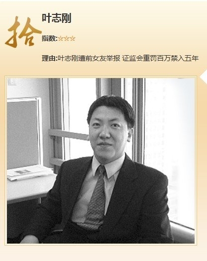 2012年股市十大人物：郭树清零容忍内幕交易