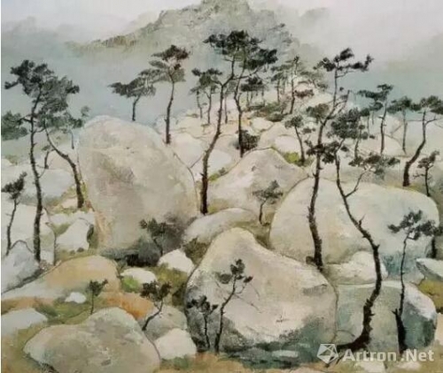 王健林收藏的吴冠中作品