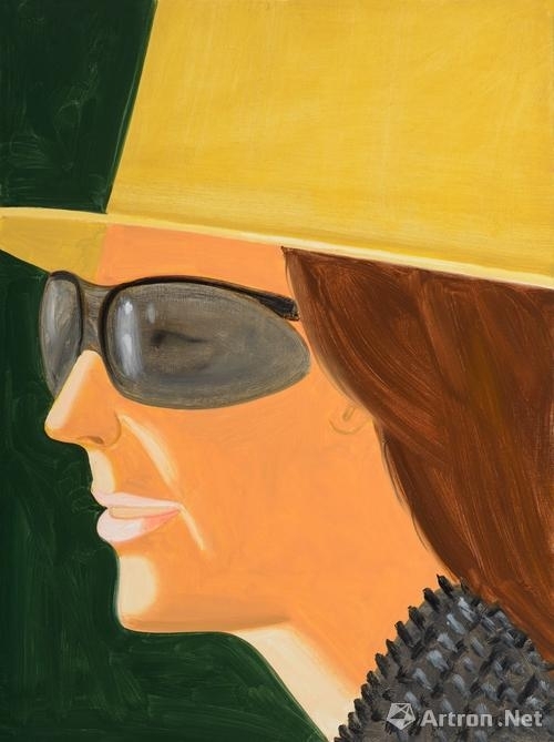 　　亚历克斯·卡茨的绘画《Arial》（售价35万美金）已被预定 Alex Katz Ariel 2015 Oil on linen 48 x 36 in 121.9 x 91.4 cm（版权由艺术家所有，图片由画廊提供）