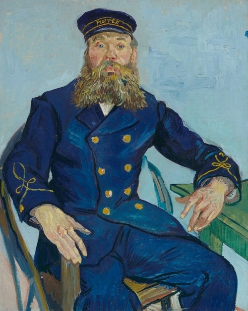 《邮差约瑟夫·鲁林》（Postman Joseph Roulin ）凡高（Vincent van Gogh）