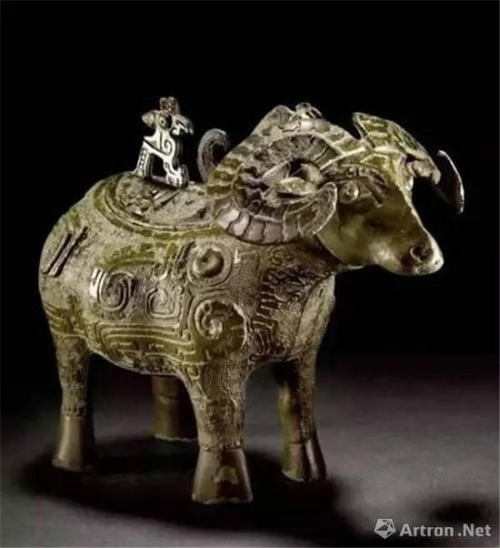 商晚期 青铜羊觥 1.877亿元 成交 纽约佳士得