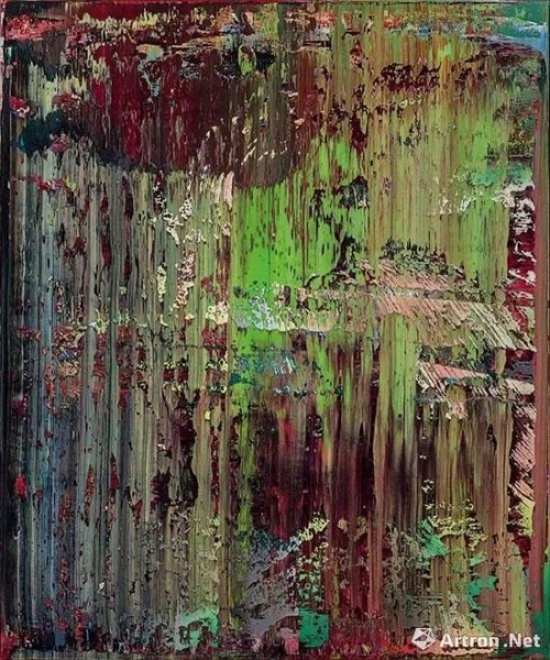 格哈德·里希特《抽象画》油画画布 120×100cm