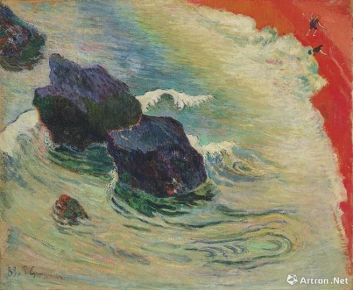 保罗·高更（1848-1903） 《海浪》 1888年8月至10月作 3518.75万美元