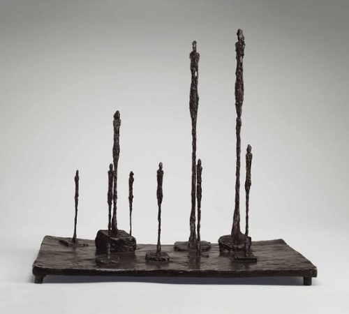 贾科梅蒂，《林间空地》，1950-1952年铸造