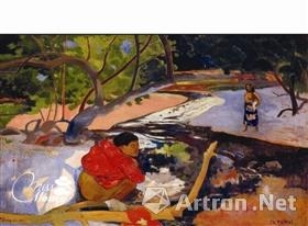 2007年刘鸾雄以3920万美元买入高更在塔希提岛画作《清晨》